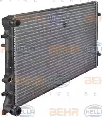 HELLA 8MK 376 713-781 - Radiators, Motora dzesēšanas sistēma www.autospares.lv