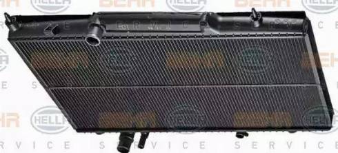 HELLA 8MK 376 717-594 - Radiators, Motora dzesēšanas sistēma www.autospares.lv