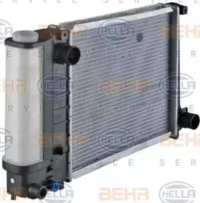 HELLA 8MK 376 717-224 - Radiators, Motora dzesēšanas sistēma www.autospares.lv