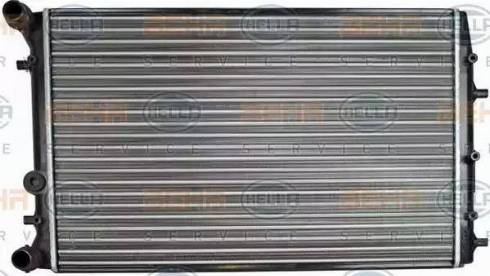 HELLA 8MK 376 717-701 - Radiators, Motora dzesēšanas sistēma www.autospares.lv