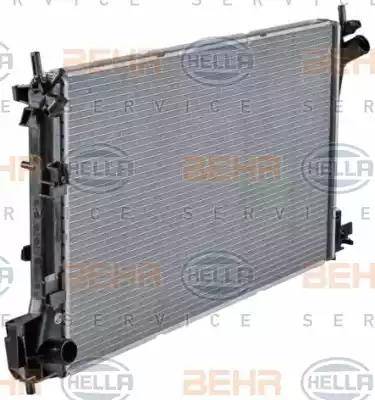 HELLA 8MK 376 726-751 - Radiators, Motora dzesēšanas sistēma www.autospares.lv