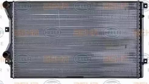 HELLA 8MK 376 726-701 - Radiators, Motora dzesēšanas sistēma www.autospares.lv