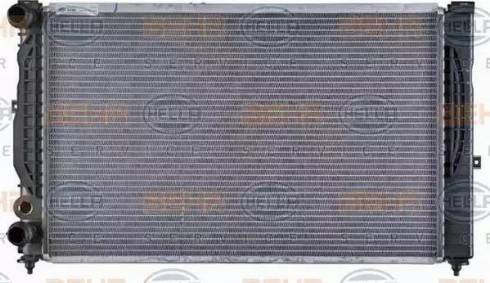 HELLA 8MK 376 720-591 - Radiators, Motora dzesēšanas sistēma www.autospares.lv