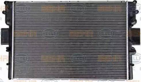 HELLA 8MK 376 774-431 - Radiators, Motora dzesēšanas sistēma www.autospares.lv