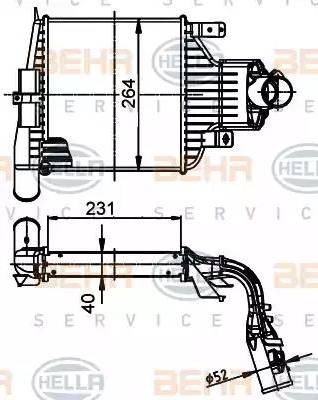 HELLA 8ML 376 988-384 - Starpdzesētājs www.autospares.lv