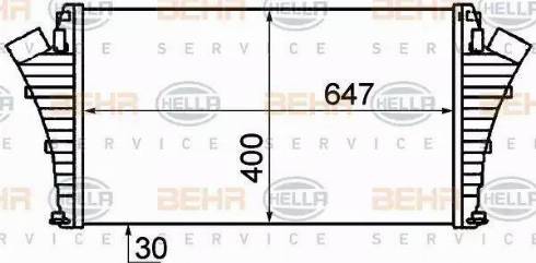 HELLA 8ML 376 899-151 - Starpdzesētājs www.autospares.lv