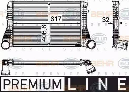 HELLA 8ML 376 746-061 - Starpdzesētājs www.autospares.lv