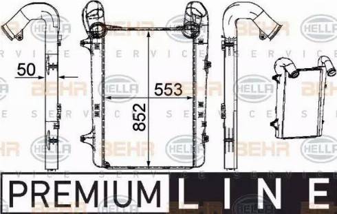 HELLA 8ML 376 756-101 - Starpdzesētājs www.autospares.lv