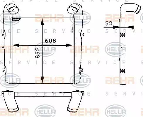 HELLA 8ML 376 724-001 - Starpdzesētājs www.autospares.lv