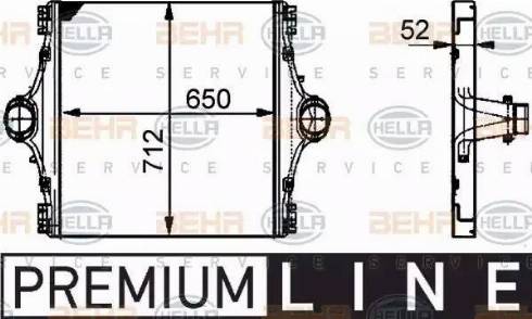 HELLA 8ML 376 724-031 - Starpdzesētājs www.autospares.lv