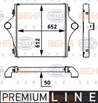 HELLA 8ML 376 724-201 - Starpdzesētājs www.autospares.lv