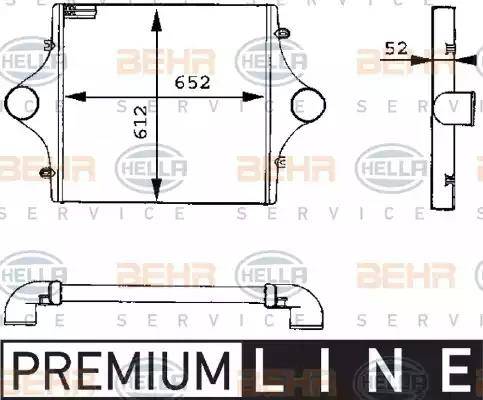 HELLA 8ML 376 723-761 - Starpdzesētājs www.autospares.lv