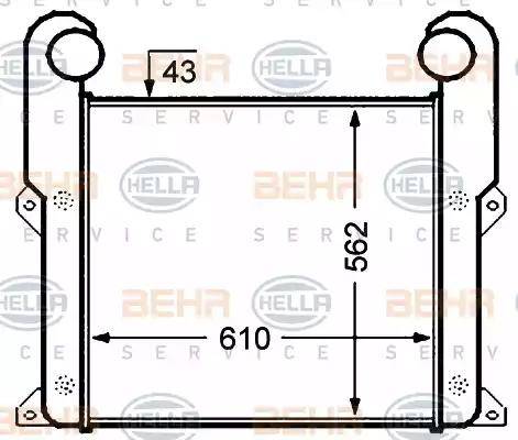 HELLA 8ML 376 776-671 - Starpdzesētājs www.autospares.lv