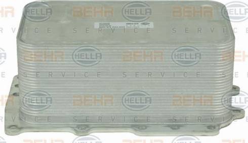 HELLA 8MO 376 901-521 - Eļļas radiators, Motoreļļa www.autospares.lv