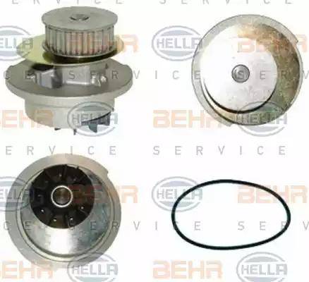 HELLA 8MP 376 804-301 - Ūdenssūknis www.autospares.lv