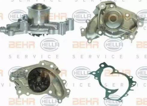 HELLA 8MP 376 805-081 - Water Pump www.autospares.lv