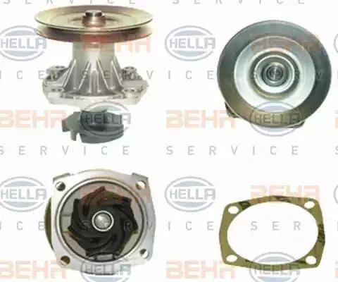 HELLA 8MP 376 805-781 - Ūdenssūknis www.autospares.lv