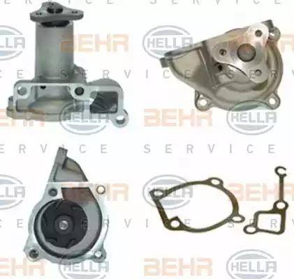 HELLA 8MP 376 806-431 - Ūdenssūknis www.autospares.lv