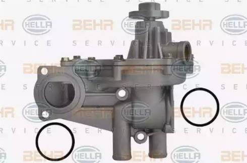 HELLA 8MP 376 800-051 - Водяной насос www.autospares.lv