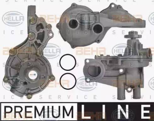 HELLA 8MP 376 800-051 - Water Pump www.autospares.lv