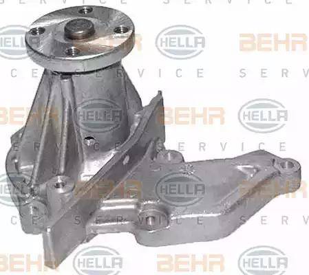 HELLA 8MP 376 800-254 - Водяной насос www.autospares.lv