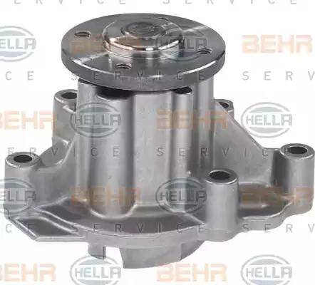 HELLA 8MP 376 801-554 - Водяной насос www.autospares.lv