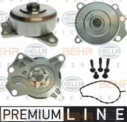 HELLA 8MP 376 801-011 - Water Pump www.autospares.lv