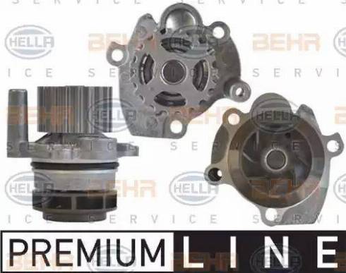 HELLA 8MP 376 808-031 - Water Pump www.autospares.lv