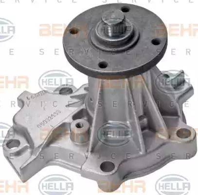 HELLA 8MP 376 803-161 - Водяной насос www.autospares.lv