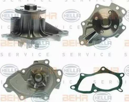 HELLA 8MP 376 803-111 - Ūdenssūknis www.autospares.lv