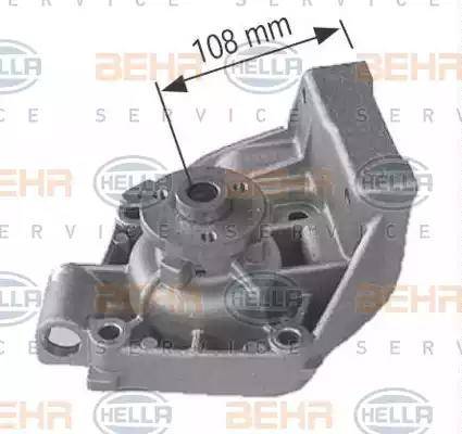 HELLA 8MP 376 802-244 - Ūdenssūknis www.autospares.lv