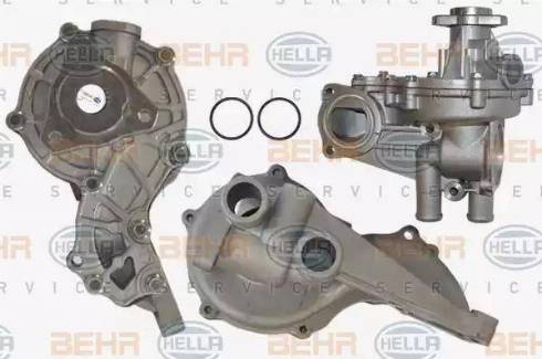 HELLA 8MP 376 802-261 - Водяной насос www.autospares.lv