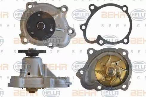 HELLA 8MP 376 807-601 - Ūdenssūknis www.autospares.lv