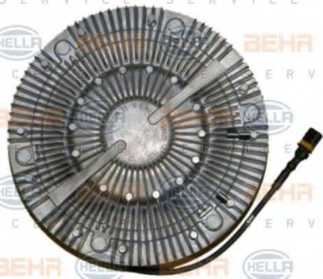 HELLA 8MV 376 757-251 - Sajūgs, Radiatora ventilators www.autospares.lv