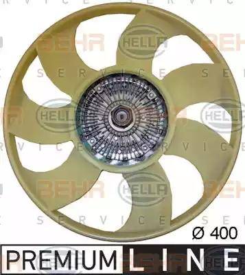 HELLA 8MV 376 757-711 - Ventilators, Motora dzesēšanas sistēma www.autospares.lv