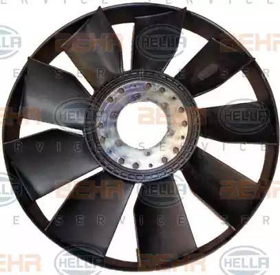 HELLA 8MV 376 702-011 - Ventilatora darba rats, Motora dzesēšanas sistēma www.autospares.lv