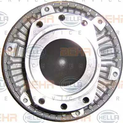 HELLA 8MV 376 727-111 - Sajūgs, Radiatora ventilators www.autospares.lv