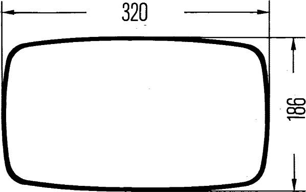 HELLA 8SB 560 991-061 - Ārējais atpakaļskata spogulis www.autospares.lv