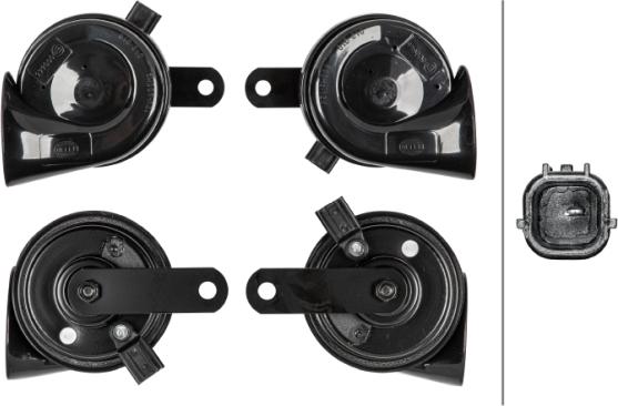 HELLA 3FH 012 010-121 - Skaņas signāls www.autospares.lv