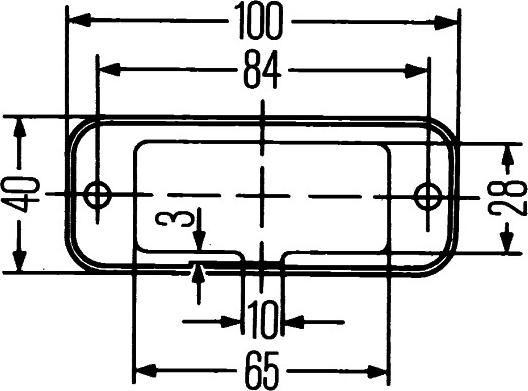 HELLA 2PF 961 167-021 - Stāvgaismas lukturis www.autospares.lv