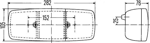 HELLA 2SE 001 699-071 - Aizmugurējais lukturis www.autospares.lv