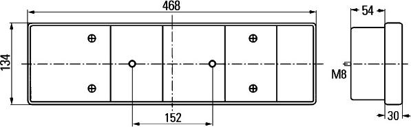 HELLA 2VD 008 204-171 - Aizmugurējais lukturis www.autospares.lv