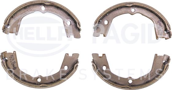 HELLA PAGID 8DA 355 050-231 - Bremžu loku kompl., Stāvbremze www.autospares.lv