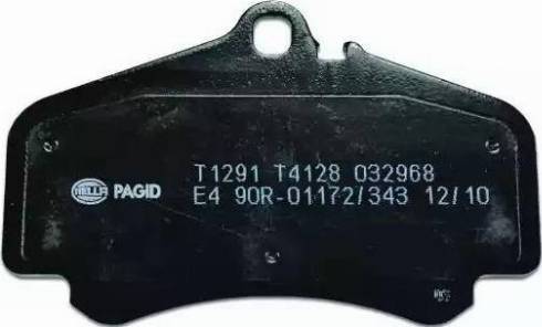 HELLA PAGID 8DB 355 009-841 - Bremžu uzliku kompl., Disku bremzes www.autospares.lv