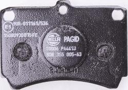 HELLA PAGID 8DB 355 005-631 - Bremžu uzliku kompl., Disku bremzes www.autospares.lv