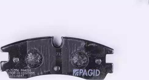 HELLA PAGID 8DB 355 006-611 - Bremžu uzliku kompl., Disku bremzes www.autospares.lv