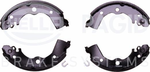 HELLA PAGID 8DB 355 001-411 - Brake Shoe Set www.autospares.lv