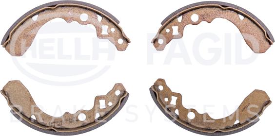 HELLA PAGID 8DB 355 001-121 - Bremžu loku komplekts www.autospares.lv