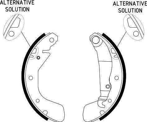 HELLA PAGID 8DB 355 001-301 - Bremžu loku komplekts www.autospares.lv