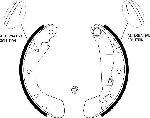 HELLA PAGID 8DB 355 001-291 - Bremžu loku komplekts www.autospares.lv